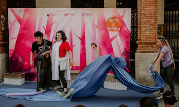 4 Esquinas lleva Heroes y Heroinas del Festival de Mrida al yacimiento de La Olmeda en Palencia