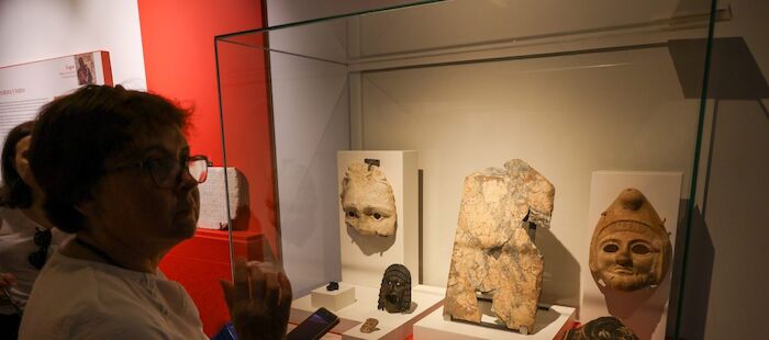 El Festival de Mérida  y el Museo Nacional de Arte Romano inauguran 'Logos. Palabra y pensamiento en Augusta Emérita'