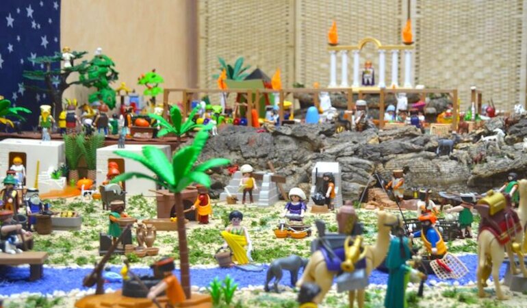 Un beln de casi 3000 figuras de Playmobil se puede visitar en el Museo Arte Visigodo de Mrida