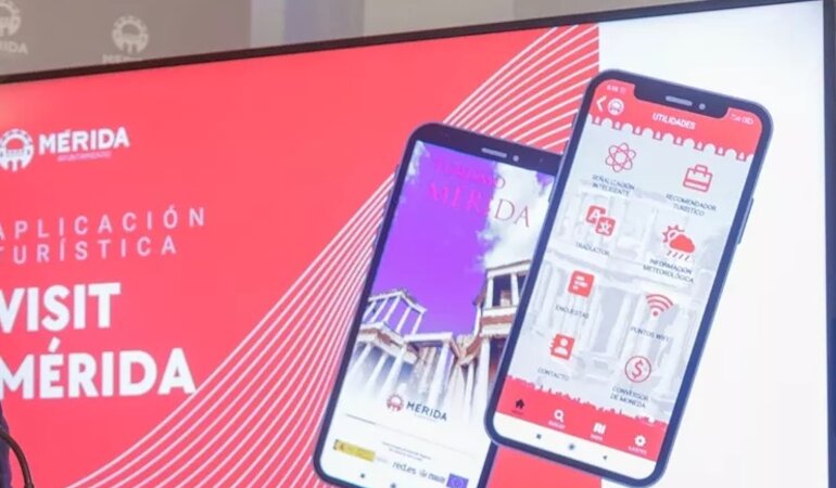 Entra en funcionamiento la nueva APP turstica Visit Mrida para dispositivos mviles