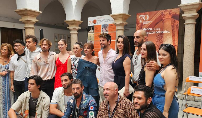 Tras 45 aos Victoria Abril vuelve al teatro con la revisin de Medusa en el Festival de Mrida